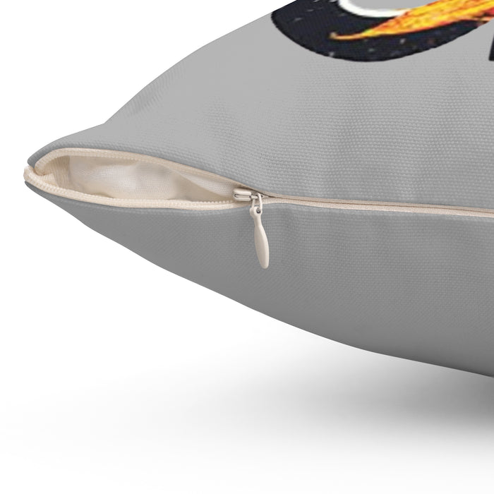 14 x 14 Inch Square Throw Pillow - Home Decor - detail view
