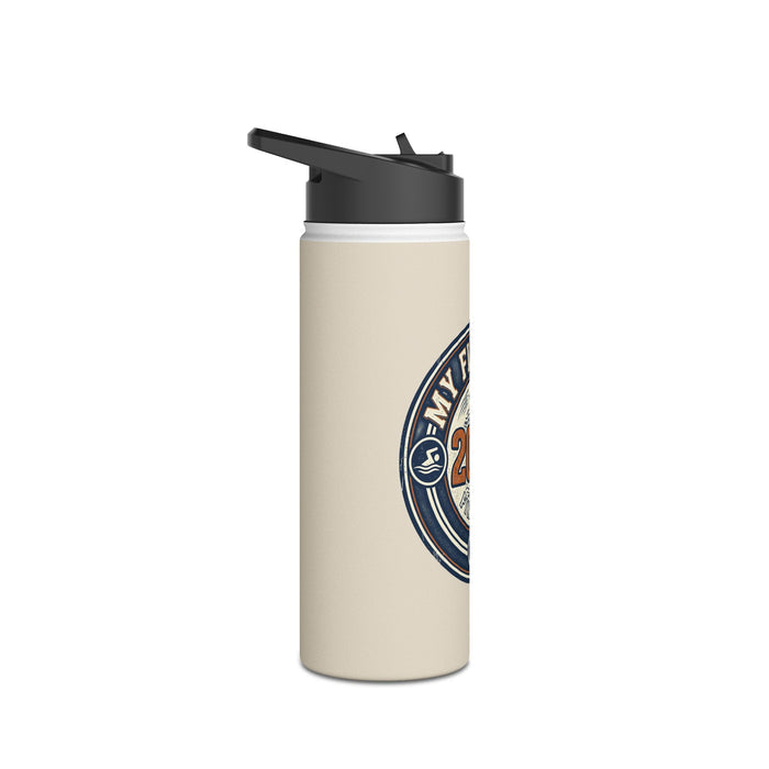2026 My First Triathlon Finisher Stainless Steel Water Bottle