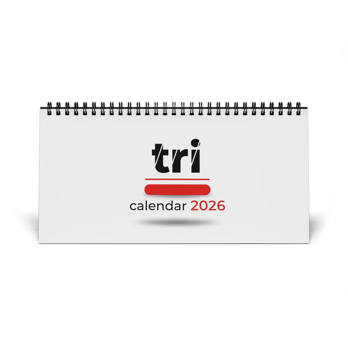 2026 Triathlete Desktop Calendar