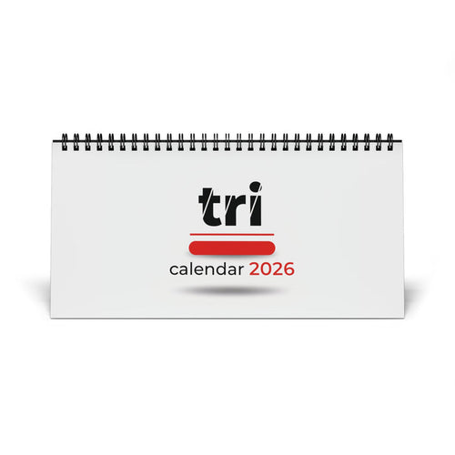 2026 Triathlete Desktop Calendar