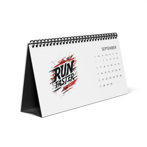 2026 Triathlete Desktop Calendar - alternate view