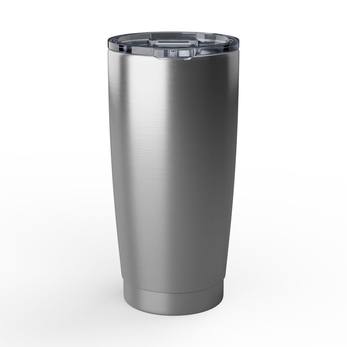 20oz Stainless Steel Double-Wall Cycling Tumbler - Mug - detail view