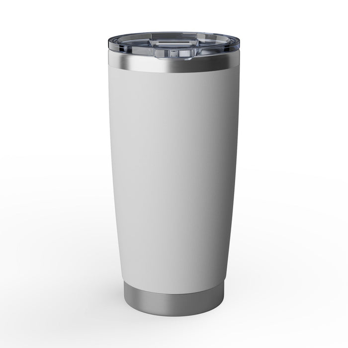 20oz Stainless Steel Double-Wall Cycling Tumbler - Mug - size chart