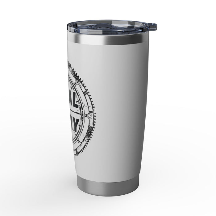 20oz Stainless Steel Double-Wall Cycling Tumbler - Mug - size chart