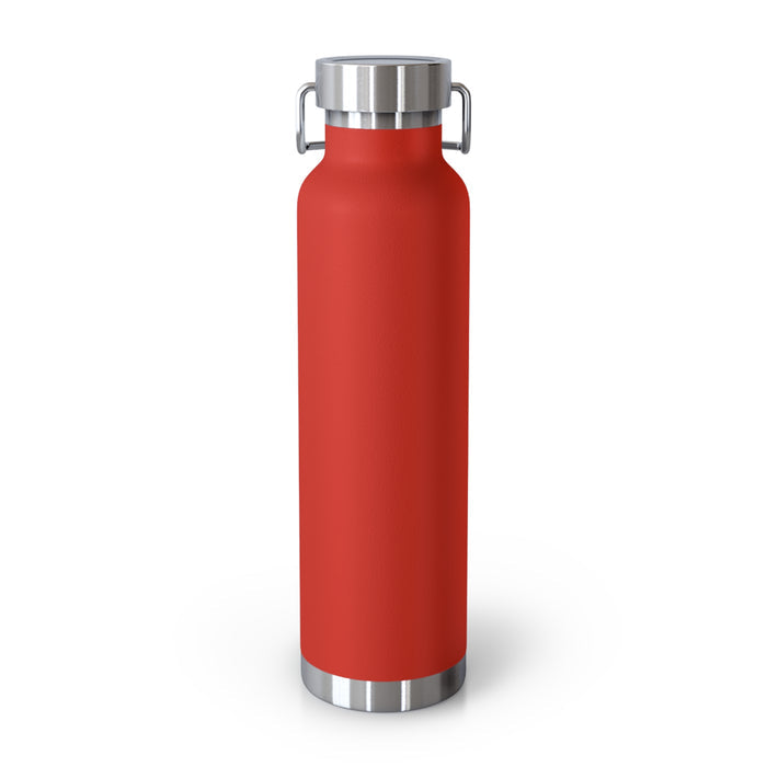 22oz Insulated Stainless Steel Water Bottle - Double-Wall Copper Ins