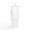 40oz Insulated Stainless Steel Tumbler with Lid & Straw - Mug