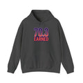 70.3 Earned Hoodie — Triathlon Half-Ironman 70.3 Finisher Sweatshirt