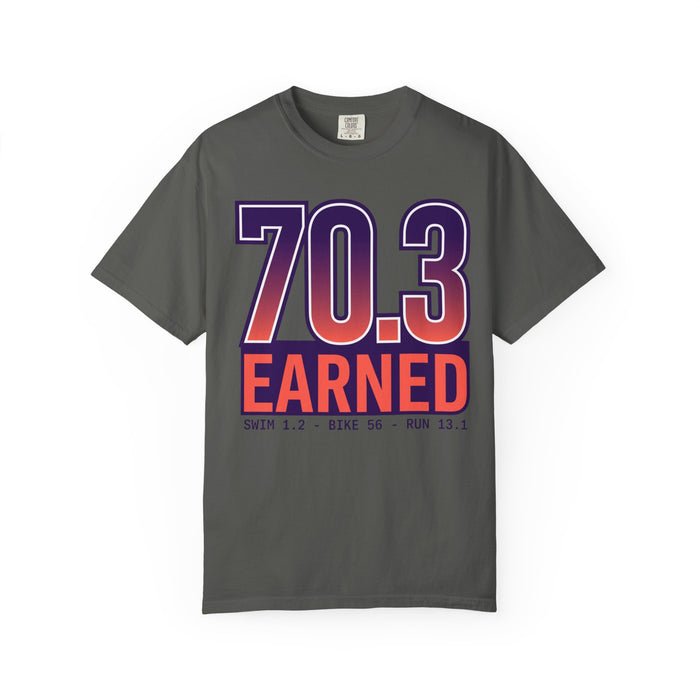 70.3 Earned Triathlon T-Shirt