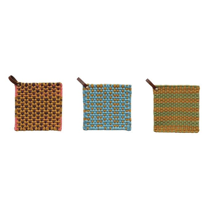 8' SQUARE COTTON CROCHETED W/LOOP