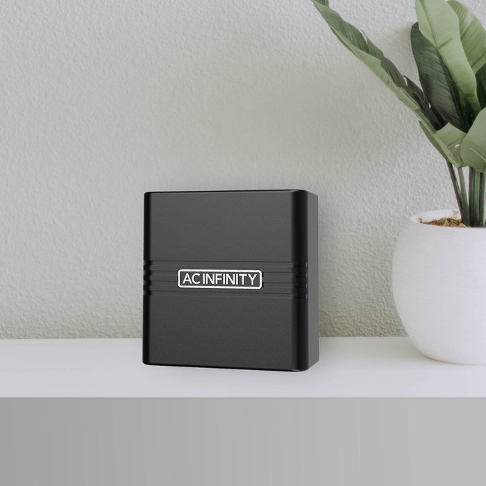 AC Infinity Cloudcom A2 Mini Smart Thermo-Hygrometer With Data App - Integrated Sensor Probe