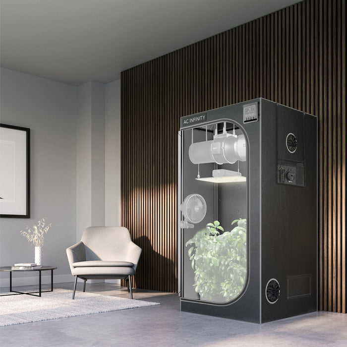 AC Infinity Cloudlab 422 Advance Grow Tent 60x60x121cm 2000D Diamond Mylar Canvas