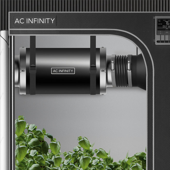 AC Infinity Inline Duct Fan Silencer - 8 Inch | 200mm