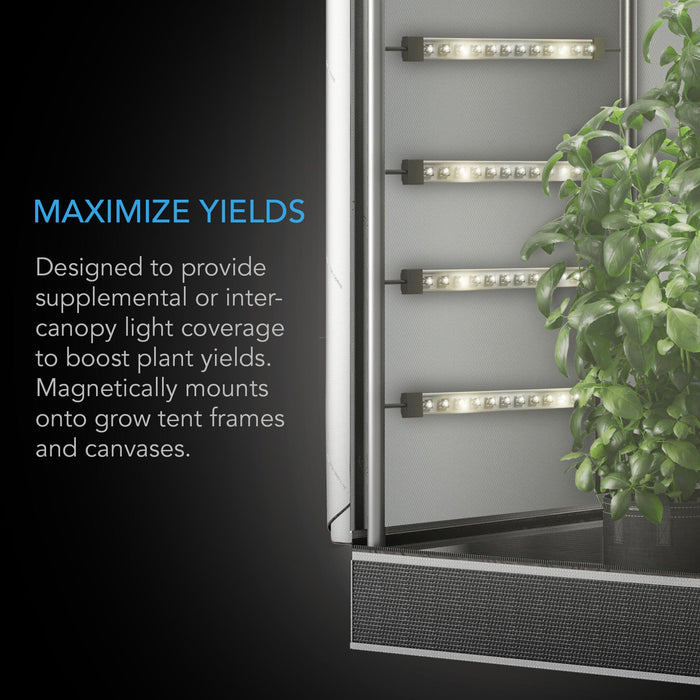 AC Infinity Ionbeam S16 42w Full spectrum LED Grow Light Bars, Samsung LM301H EVO 16 inch length / 40.6cm