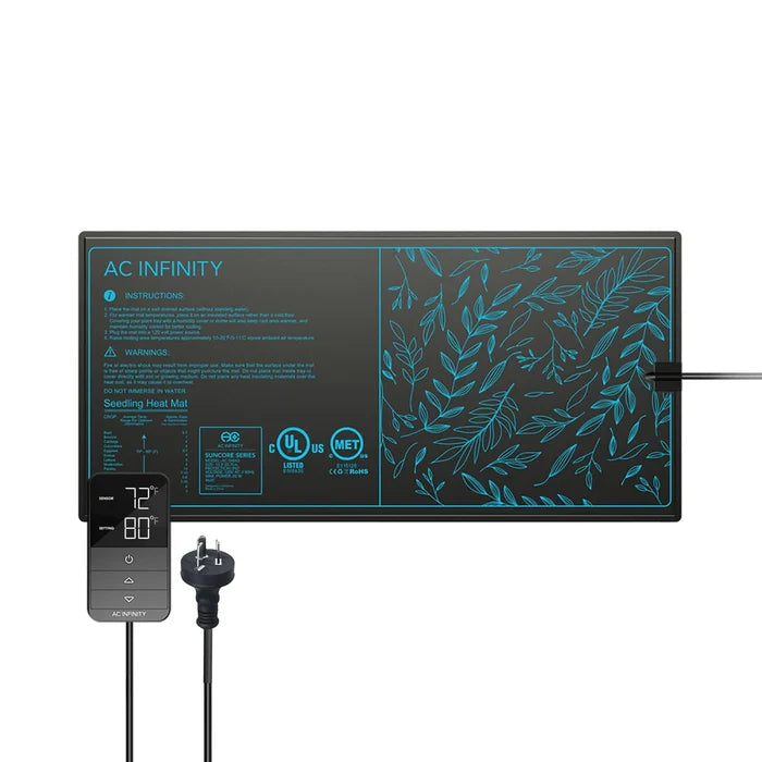 AC Infinity Propagation Kit – LED Grow Light, Heat Mat & Humidity Dome