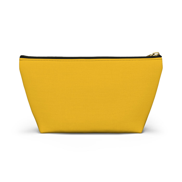 Accessory Pouch - Small Yellow Spun Polyester T-Bottom - Bags - detail view