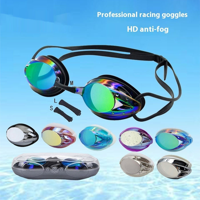 Adult Anti-Fog Swimming Goggles - Sports Equipment