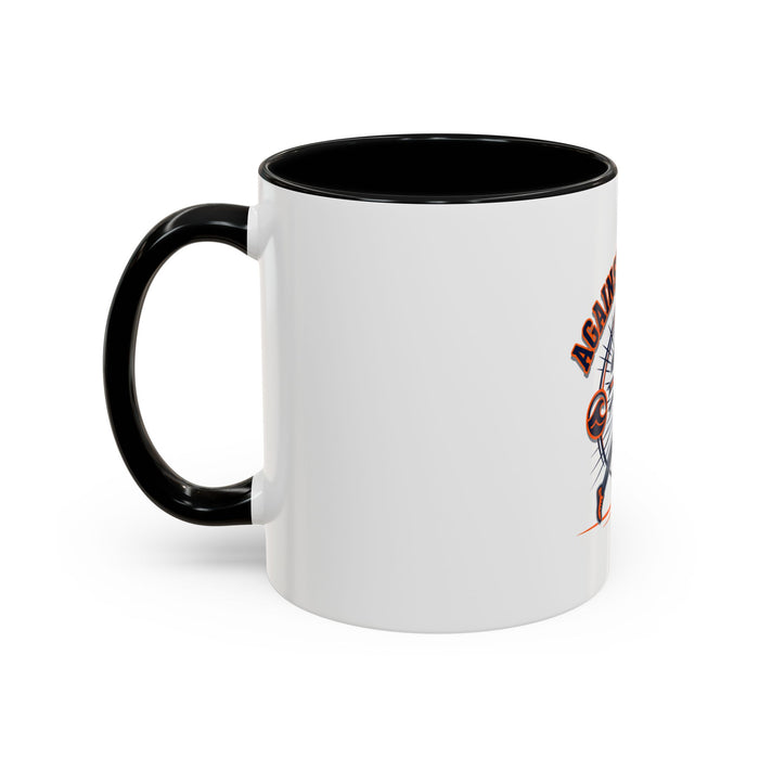 Against the Clock Coffee Mug — Runner Motivational Accent Mug