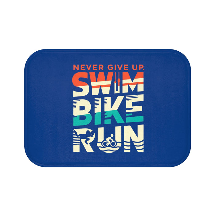 Anti-Slip Microfiber Triathlon Bath Mat - Home Decor - alternate view