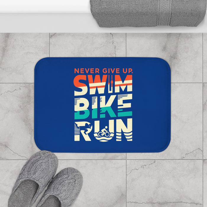 Anti-Slip Microfiber Triathlon Bath Mat - Home Decor - size chart