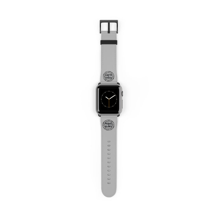 Apple Watch Band - Gray Silicone Pedal To The Glory Urban - Accessories