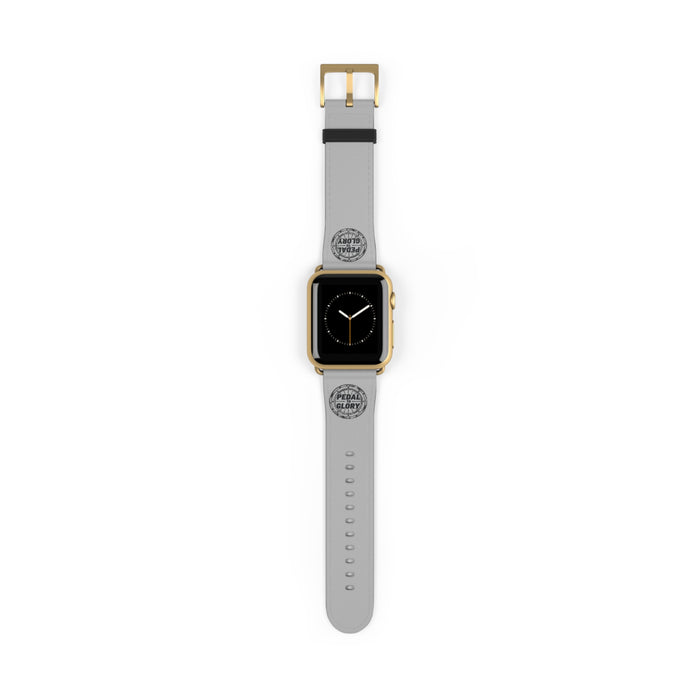 Apple Watch Band - Gray Silicone Pedal To The Glory Urban - Accessories - detail view