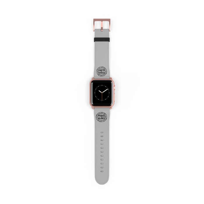 Apple Watch Band - Gray Silicone Pedal To The Glory Urban - Accessories - lifestyle view