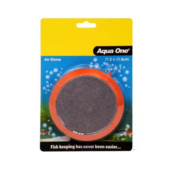 Aqua One PVC Air Disk Airstone – Large Encased Aeration Stone -  11.5cm
