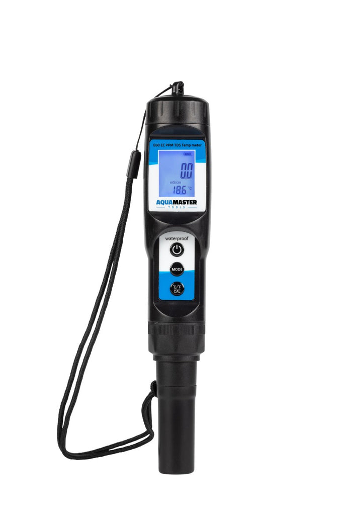 Aquamaster Tools E60 Pro EC/PPM/TDS/Temp Meter