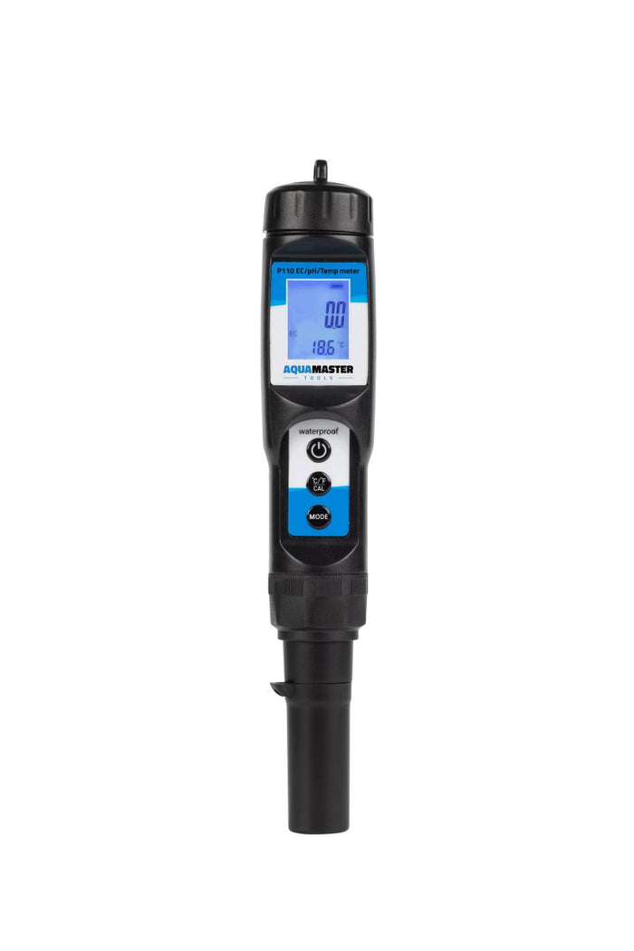 Aquamaster Tools P110 Pro Combo Ph, EC & Temp Pen
