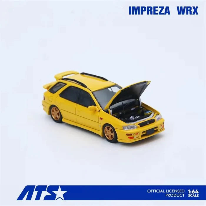 ATS 1:64 WRX IMPREZA Die-Cast Car Model Miniature Gifts