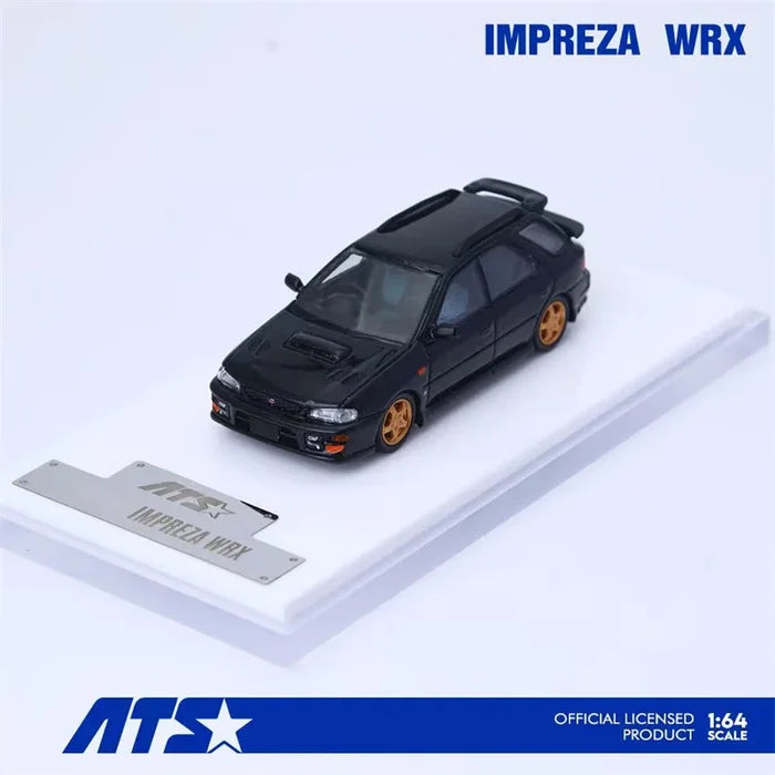 ATS 1:64 WRX IMPREZA Die-Cast Car Model Miniature Gifts