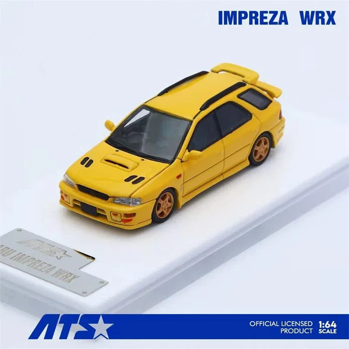 ATS 1:64 WRX IMPREZA Die-Cast Car Model Miniature Gifts