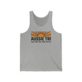 Aussie Tri Tank Top — Swim. Bike. Run. Under the Sun. Australia Triathlon Vest