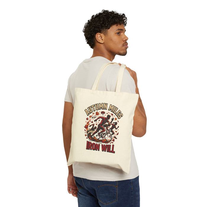 Autumn Miles "Iron Will" Canvas Tote