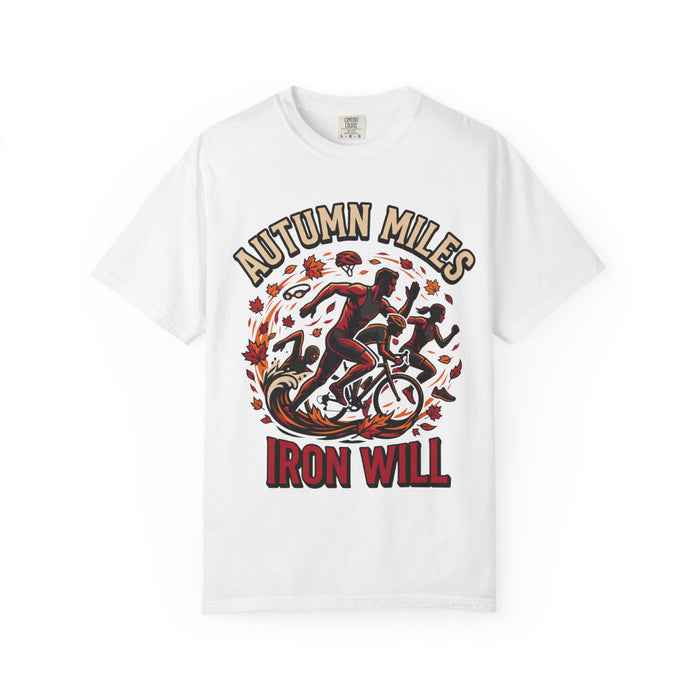 Autumn Miles "Iron Will" Running & Cycling T-Shirt