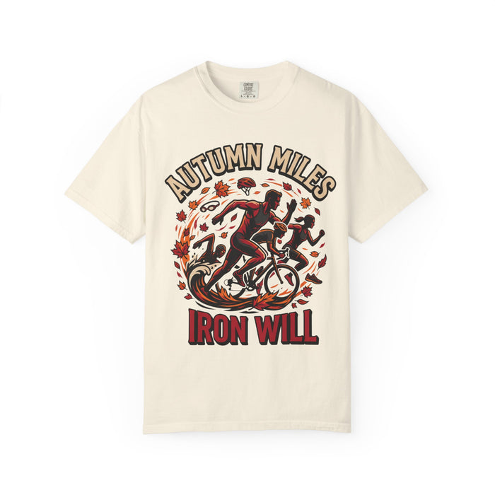 Autumn Miles "Iron Will" Running & Cycling T-Shirt