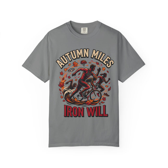 Autumn Miles "Iron Will" Running & Cycling T-Shirt