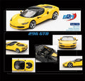BBR 1:64 296 GTB Giallo Modena Yellow Collection Miniature DieCast Model Car