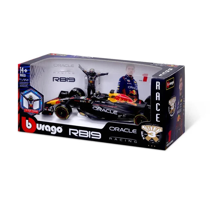 Bburago 1:24 2023 F1 RB Racing RB19 NO.1 / NO.11 Diecast Model Car