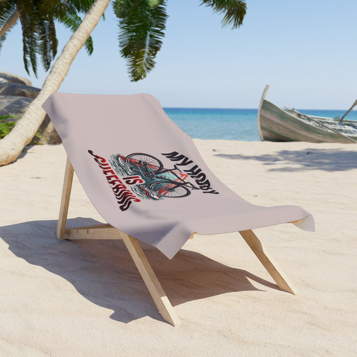 Beach Towel For Cyclists - Home Decor - detail view