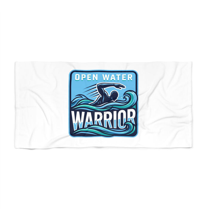 Beach Towel — Open Water Warrior Swimming Towel