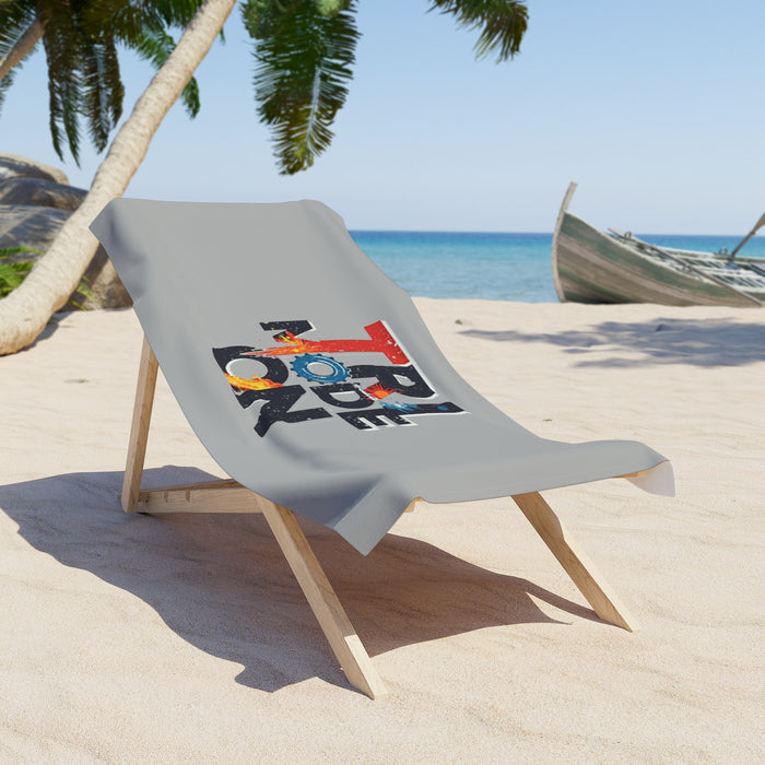 Beach Towel Quick-Dry 52% Polyester & 48% Cotton - Home Decor - alternate view
