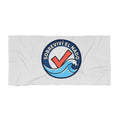 Beach Towel — "Sobreviví el Nado" Swim Badge Towel