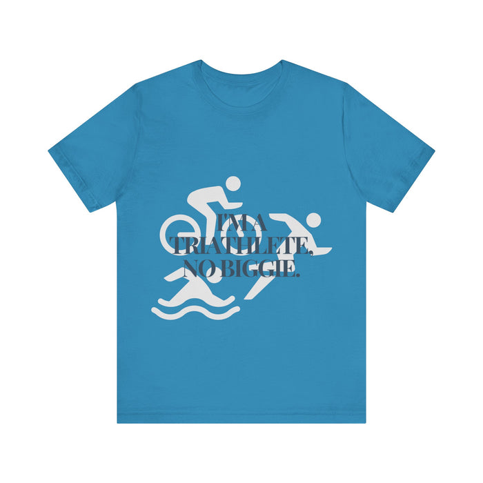 Bella+Canvas Unisex Triathlon Tee - T-Shirt - alternate view