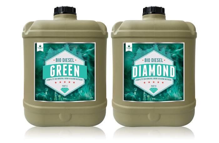 Bio Diesel Green Diamond (A+B) - Full Spectrum Base Nutrient (1L, 5L, 20L)