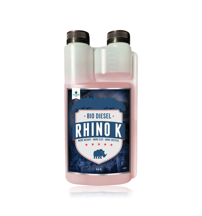 Bio Diesel Rhino K - Organic Flower Hardener (250mL, 1L, 5L, 20L)