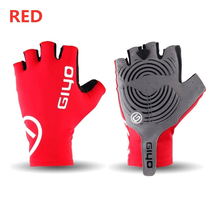 Black Lycra Triathlon Cycling Gloves - Accessories - alternate view
