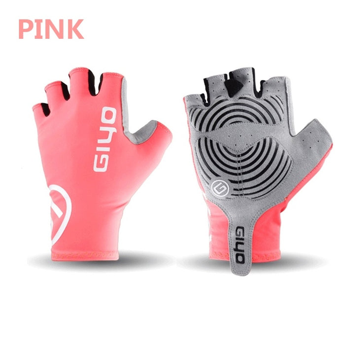 Black Lycra Triathlon Cycling Gloves - Accessories - detail view
