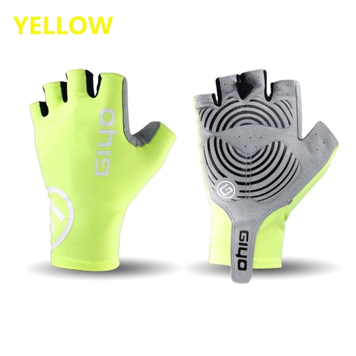 Black Lycra Triathlon Cycling Gloves - Accessories - size chart
