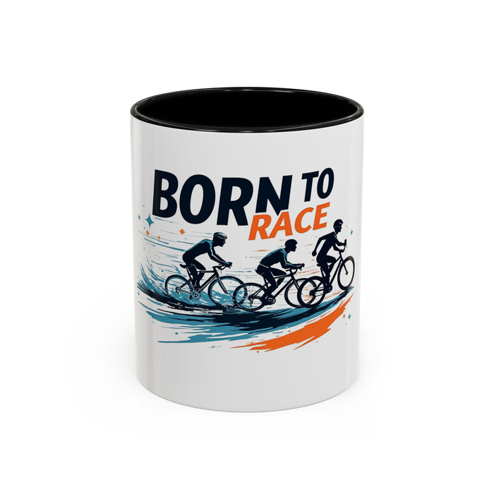 Born to Race Ceramic Cycling Mug